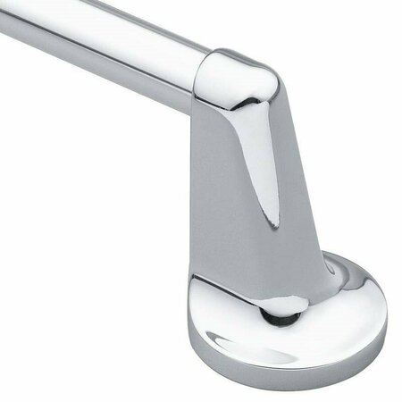 Moen Towel Bar, 18 In L Rod, Zinc, Chrome, Surface Mounting -  C S I DONNER, 5818CH